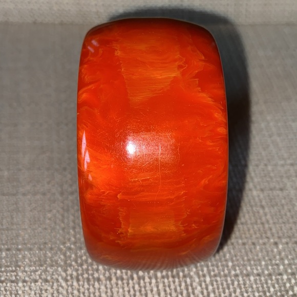 BAKELITE 🎉HOST PICK🎉 bracelet VTG amber orange and green STUNNING 🤩 😍 - Picture 7 of 12